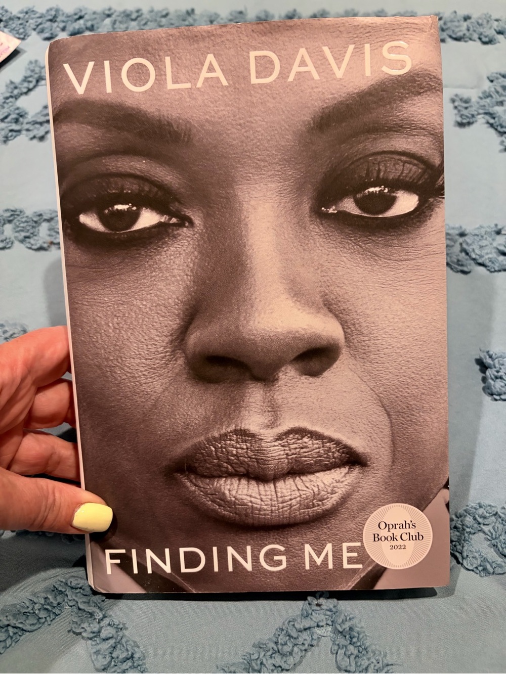 Finding Me by Viola Davis Hardcover 2022 Oprah’s Book Club Memoir Autobiography
